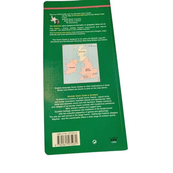 Scotland Green Guide Michelin Travel Publications - Picture 2 of 2